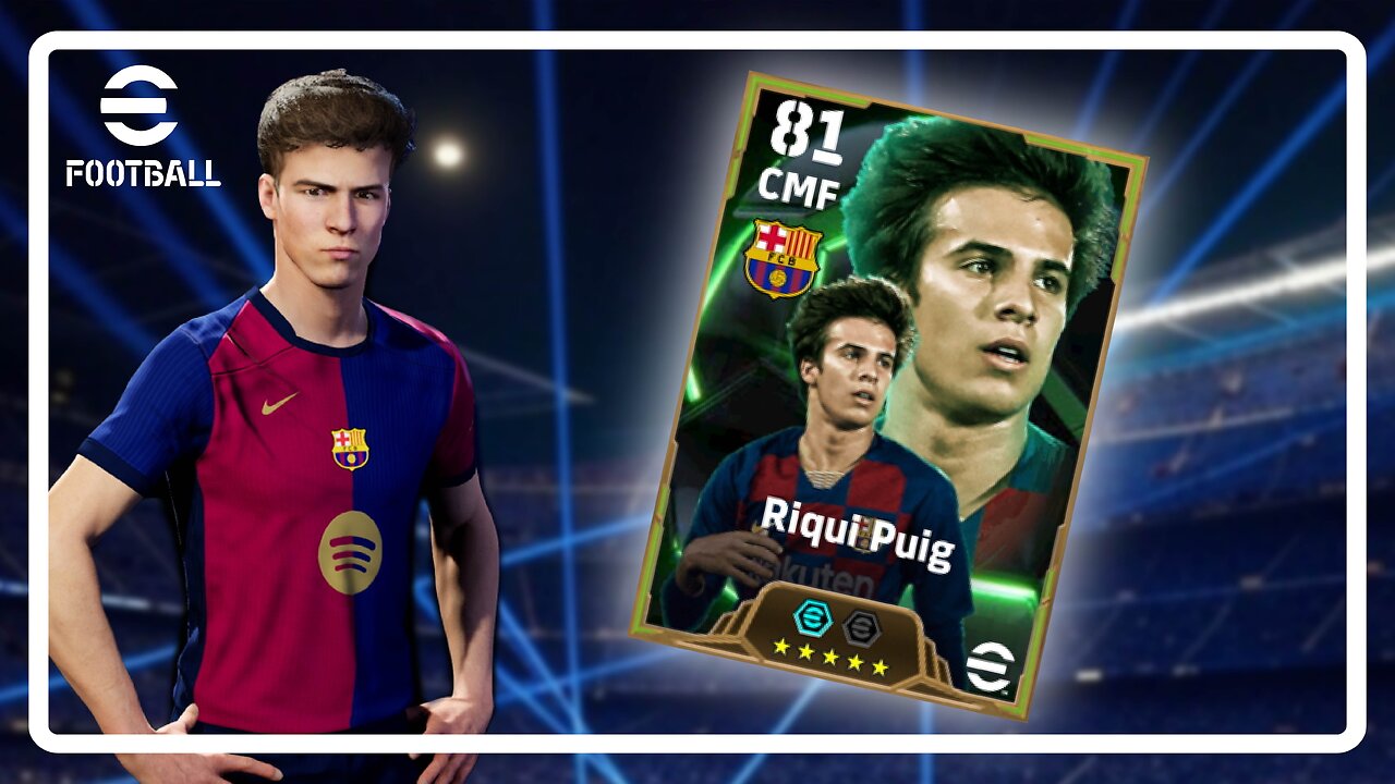 Riqui Puig Player Review & Gameplay | eFootball | Player Review