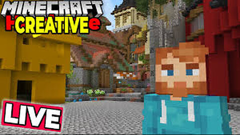 Creative City Building for my Hardcore Minecraft Survival Forever World
