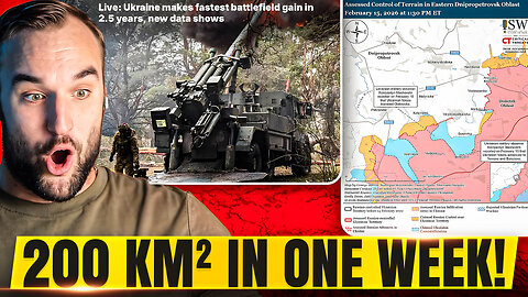 FINALLY! Ukrainian Army Pushes Russians back 200 km²