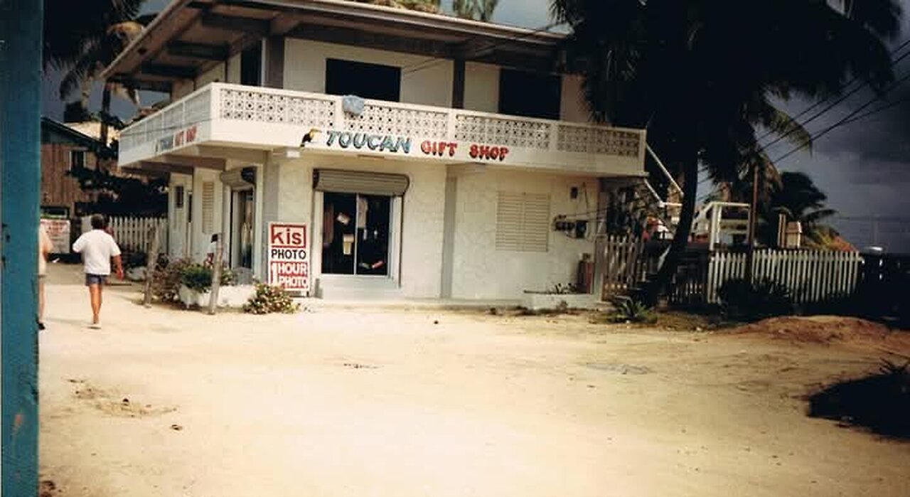 Dave, coffee and me. November 1993