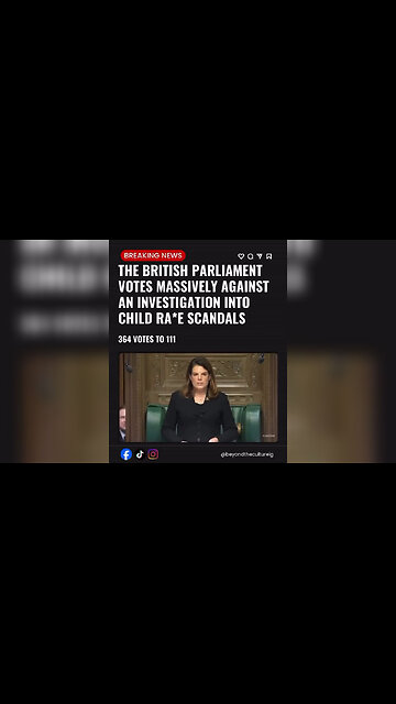 the uk parliament votes against the rape scandel that rocked Britain