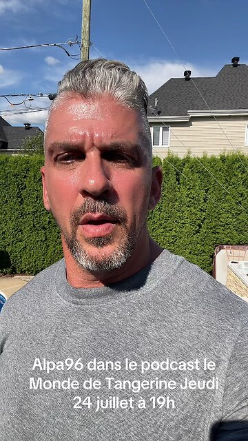 Alpa96 au podcast Le Monde de Tangerine jeudi 24 juillet à 19h