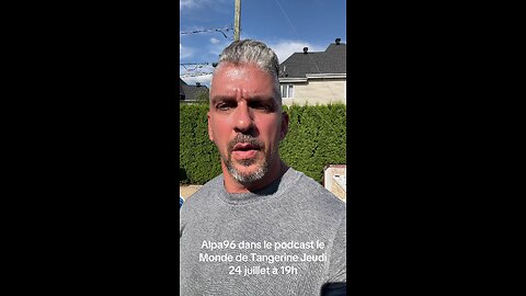 Alpa96 au podcast Le Monde de Tangerine jeudi 24 juillet à 19h