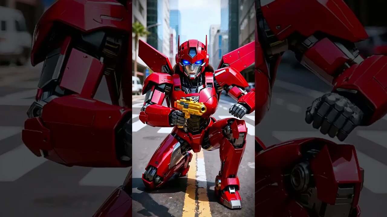Shocking! The poor kitten has the Transformer
