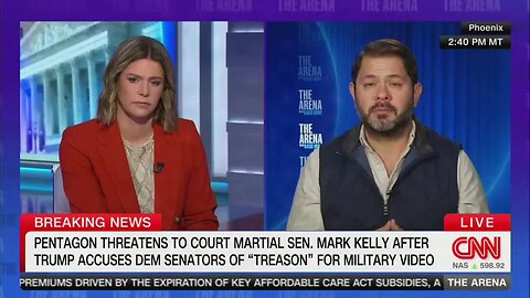 Sen. Gallego Warns Members of the Military: ‘There Will Be Consequences’ When Trump Is Gone if You’re ‘Going After Sitting Members of Congress’