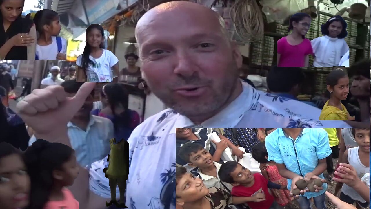 03 Solo In India's Biggest Slum ¦ Dharavi Mumbai mugged by,