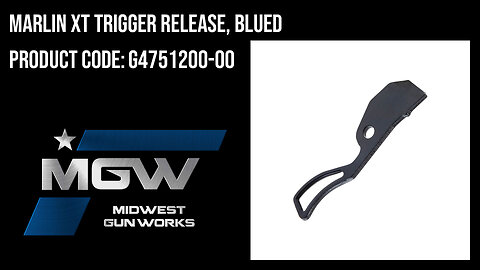 Marlin XT Trigger Release, Blued - G4751200-00