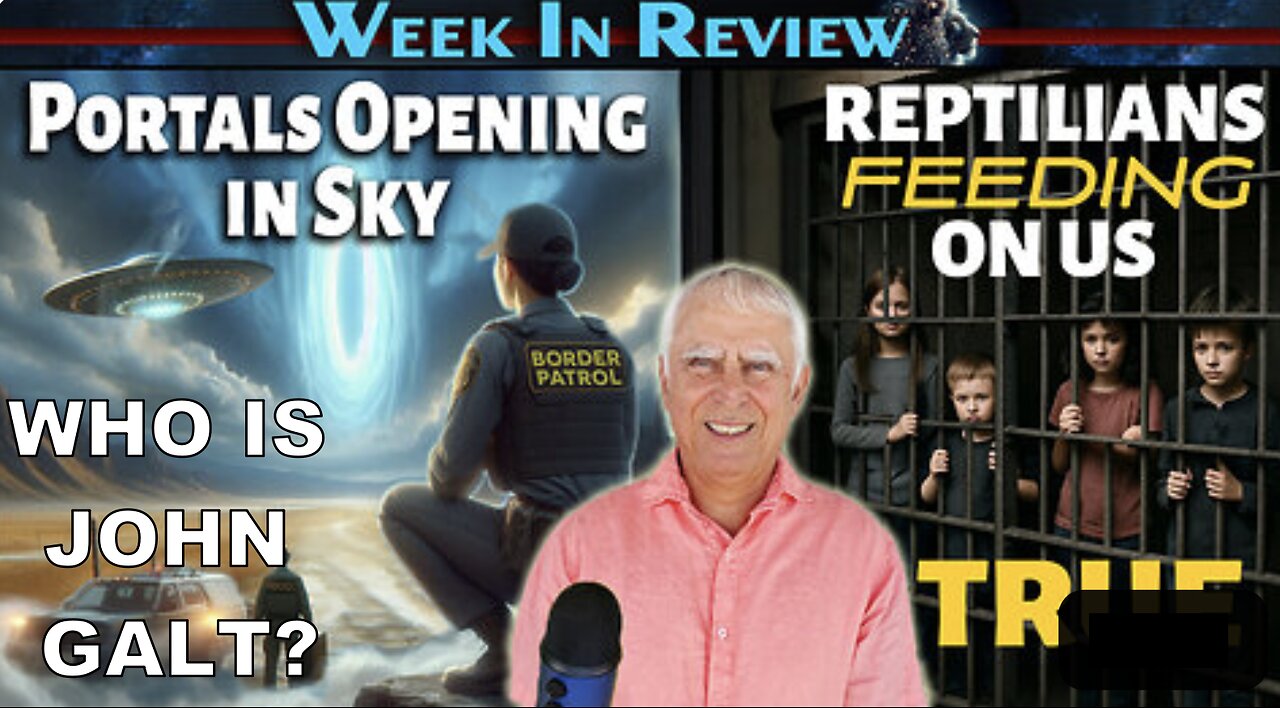 DR SALLA WEEK IN REVIEW. Portal in Sky – Psychic Healing and Angelic Contact. WHO IS John Galt?