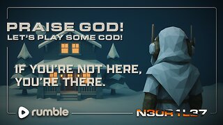 Praise God! DAY OFF == DAYTIME STREAM