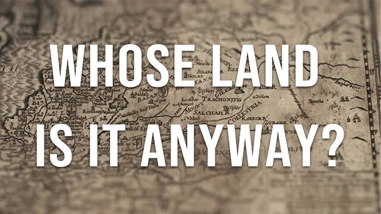 "Whose Land is it Anyway?" 5-15-25