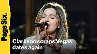 Kelly Clarkson cancels Las Vegas residency dates for second time