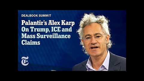 Palantir C.E.O. Alex Karp Defends Aiding Trump’s Immigration Policies