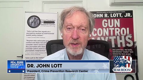 Dr. John Lott Breaks Down The Numbers Before And After President Trump Deployed Feds In D.C.