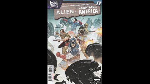Alien vs. Captain America -- Issue 2 (2025, Marvel Comics) Bad Comic Reviews