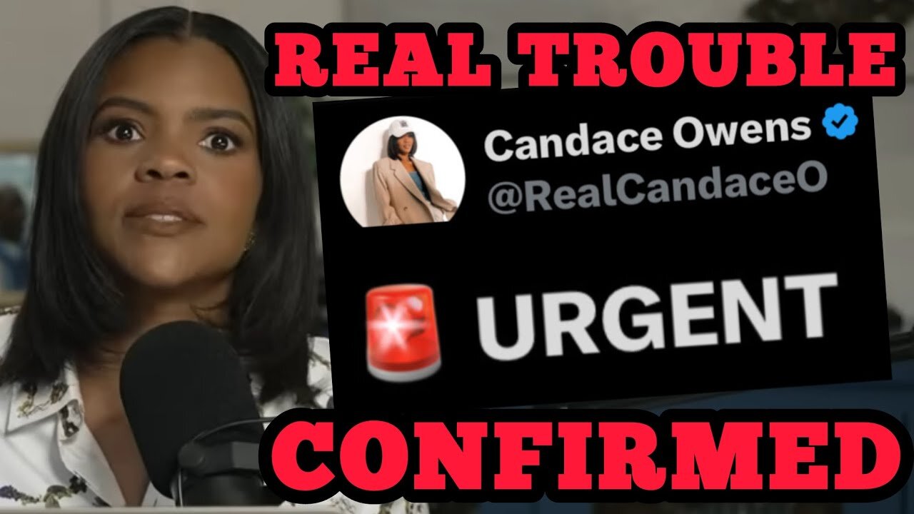 CANDACE OWENS IS IN REAL TROUBLE — THIS IS NOT A DRILL
