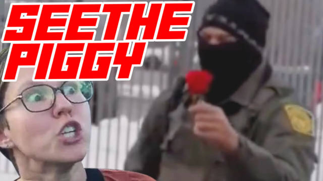 Fed Agents Mock Lefty Agitators Outside ICE Facility