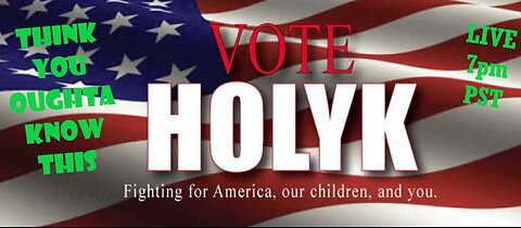 EP#90 - Guest: US Senate Candidate Isaac Holyk; Sewage in Lake WA, Olympia, and D.C.