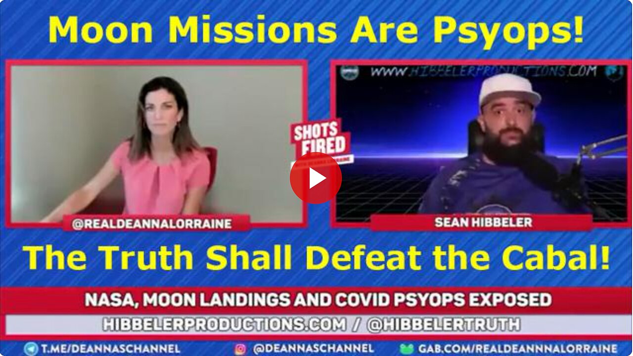 SHOTS FIRED, Sean Hibbeler, Vibes of Cosmos & FlatEarth Nations Expose All Moon Missions as PSYOPS !