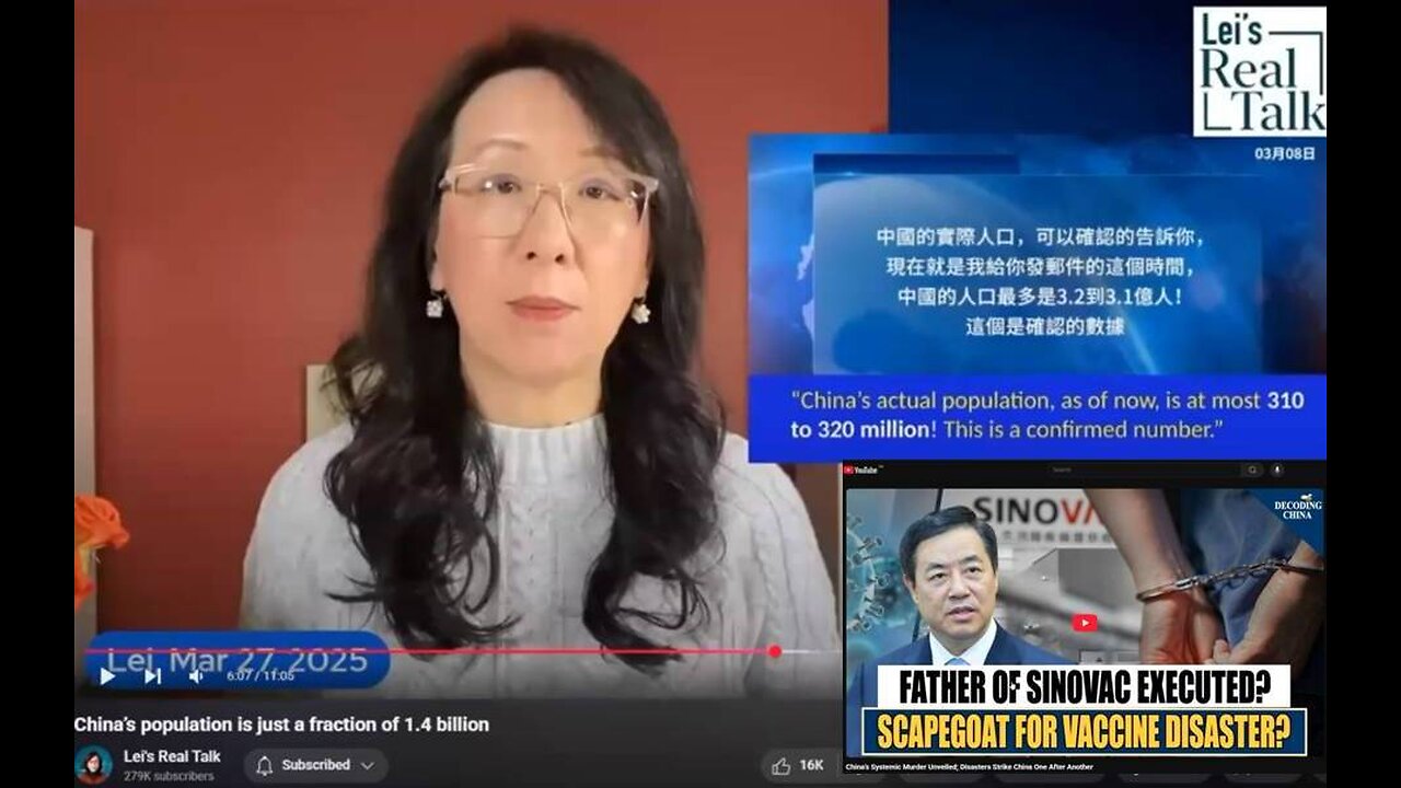 China - The incredible reality of depopulation and the historical lesson