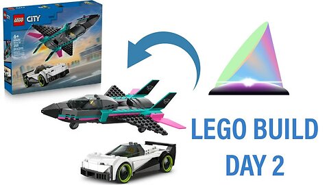 Building a Jet vs. Car Day 2 || Build Your Own Jet with LEGO
