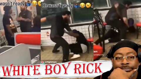 White Boy Rick Beats the Sh** Out of A Black Man at The Waffle House 