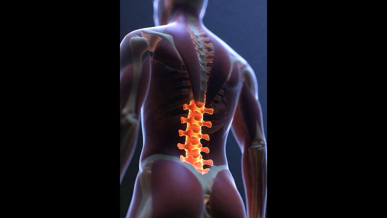 Lumber vertebrae 3D Animation #3dmedico