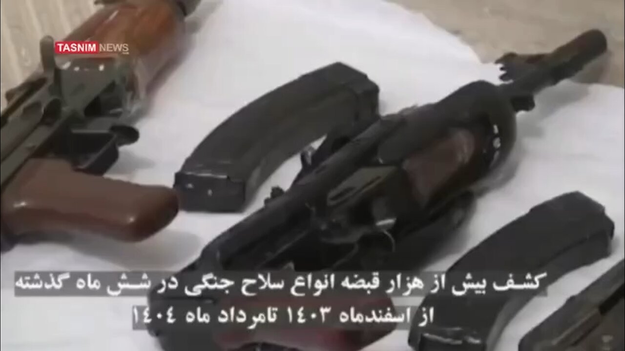 Iran Seizes Largest Cache of U.S. Weapons in Eastern Iran