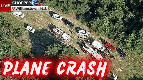 BREAKING: Plane Crashes Near Cross Keys Airport – 5 Injured | Massive Emergency Response