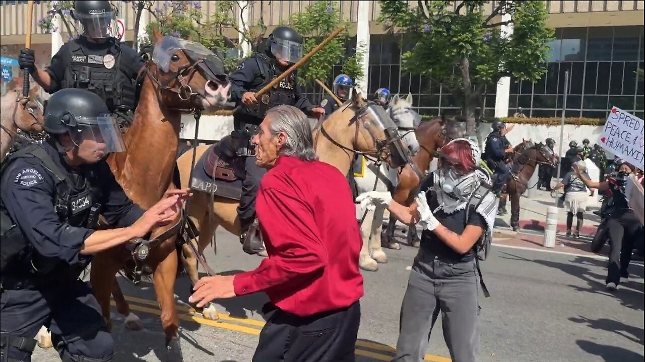FAFO. Unlawful Assembly Declared Near Federal Building in L.A.