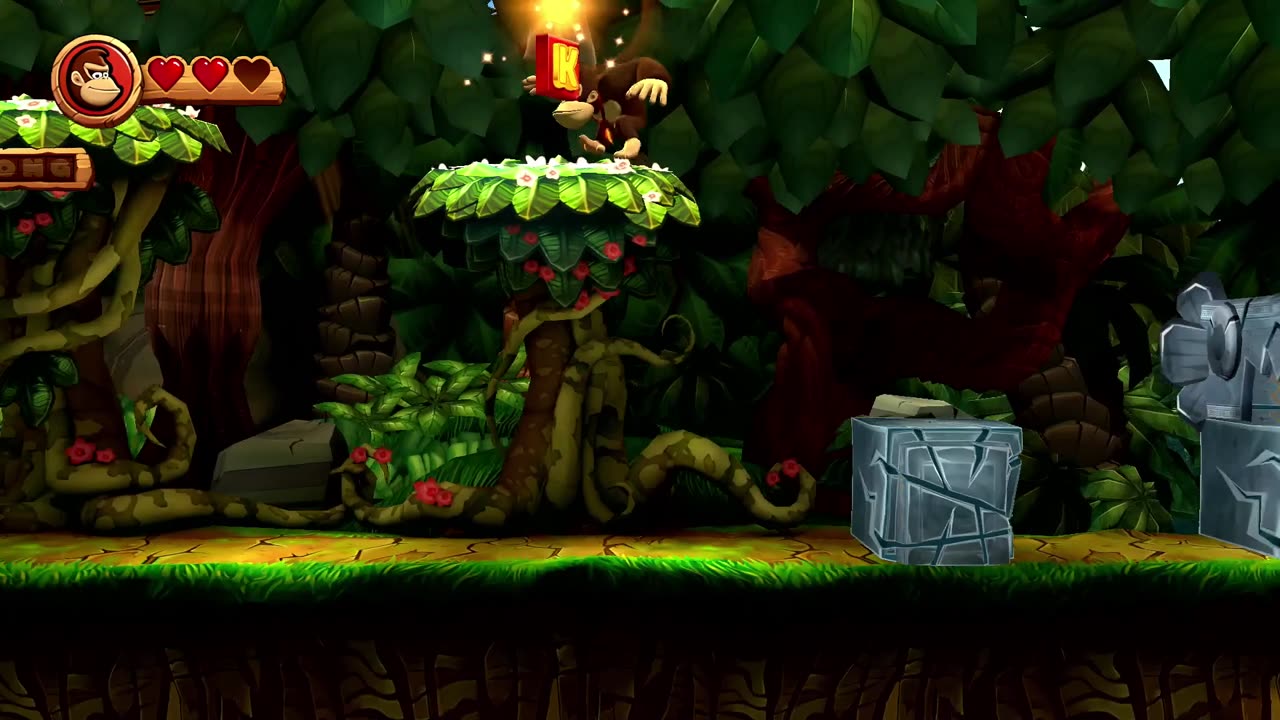Donkey Kong Country Returns HD - First time playing