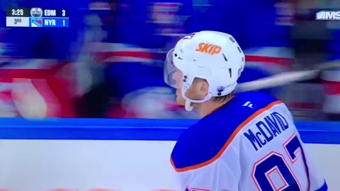 Oilers C #97 Connor McDavid 🥅(25)🏒Snap-Shot Goal