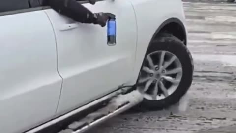 ICE protester “WIPEOUT” lol