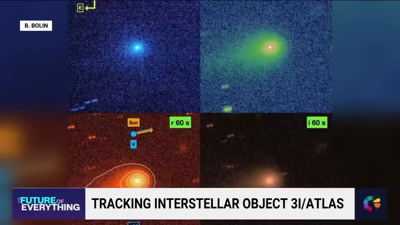 Interstellar object 31/ATLAS continues its journey across the solar system
