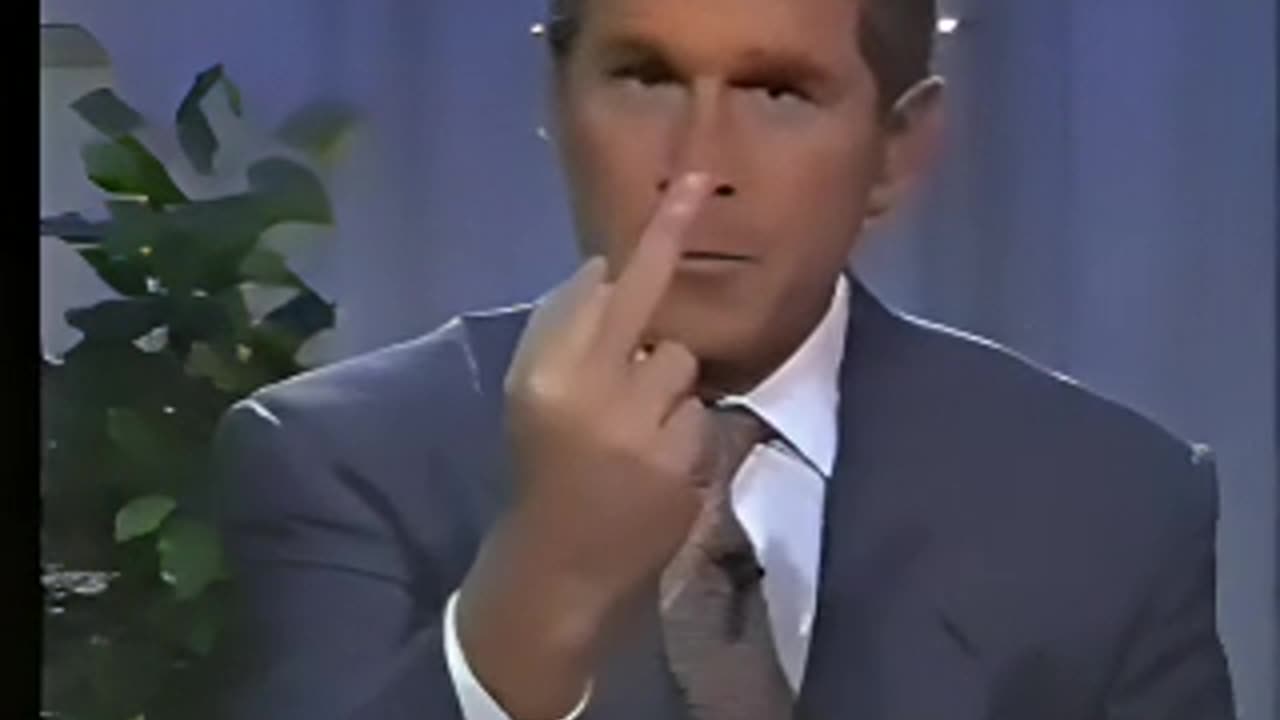 “Shes still telling me what to do” -George Bush