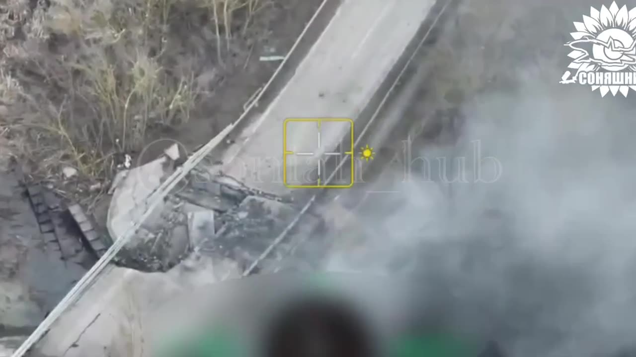 Ukrainian Airstrikes On Bridges in the Bryansk Region