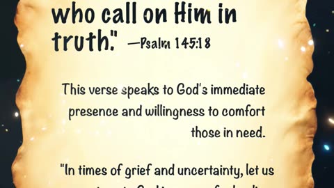 Seek God in your struggles for healing, protection-Psalm 145.18 #scriptureexplained