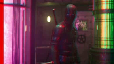 3D Anaglyph Movie - Deadpool vs Wolverine