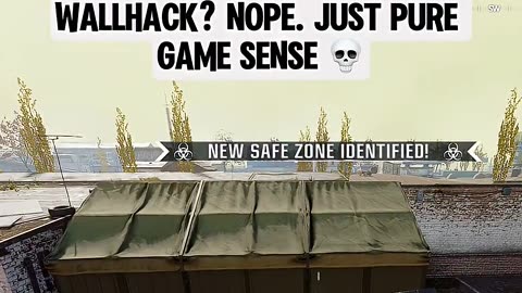 Wallhack? Nope. Just PURE Game Sense 💀 #warzone #callofduty