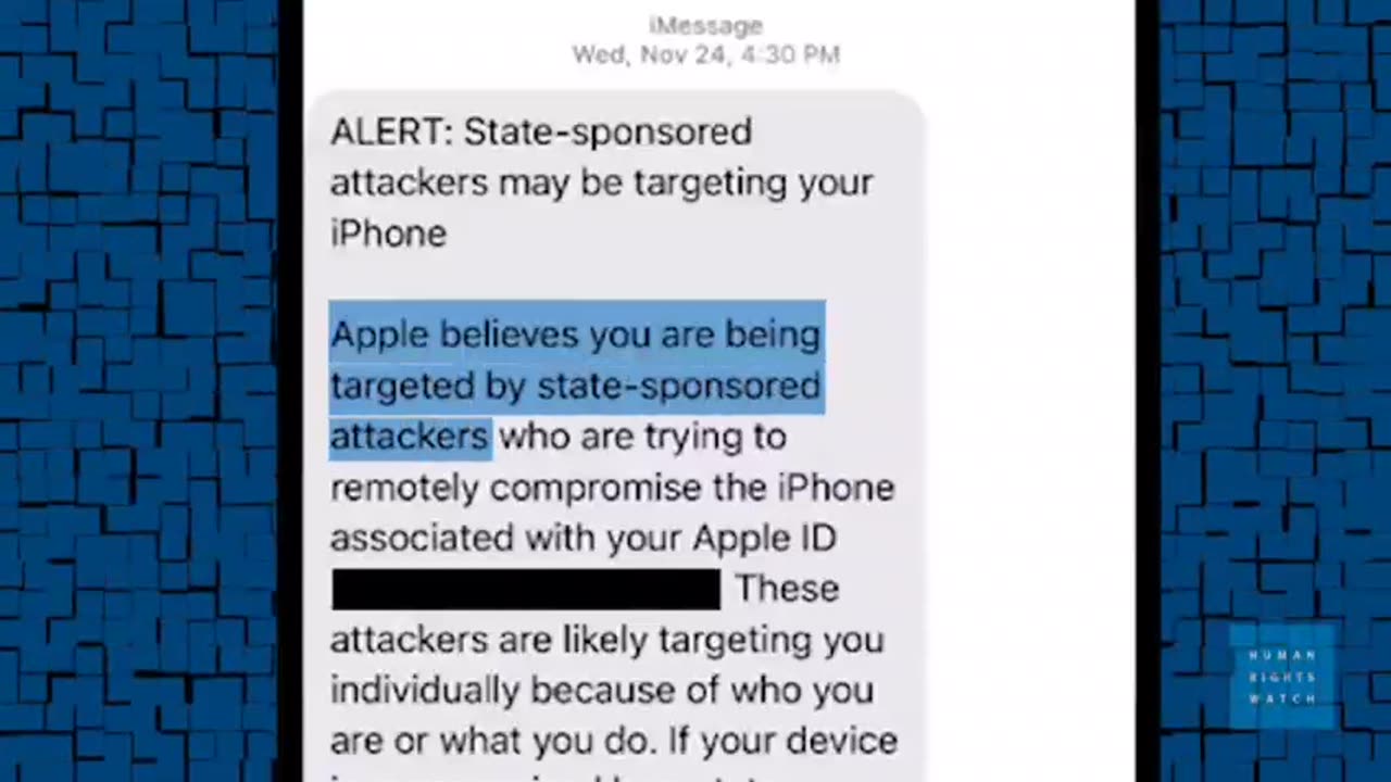 HRW Among Pegasus Israeli Spyware Targets