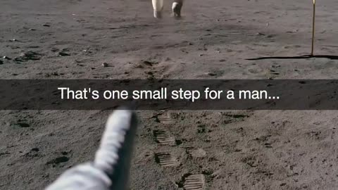 If Neil Armstrong had a Snapchat| AI |