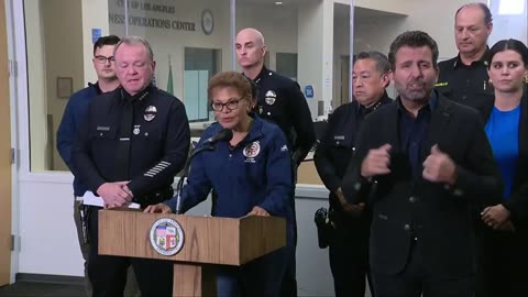 Los Angeles Mayor Bass orders curfew.