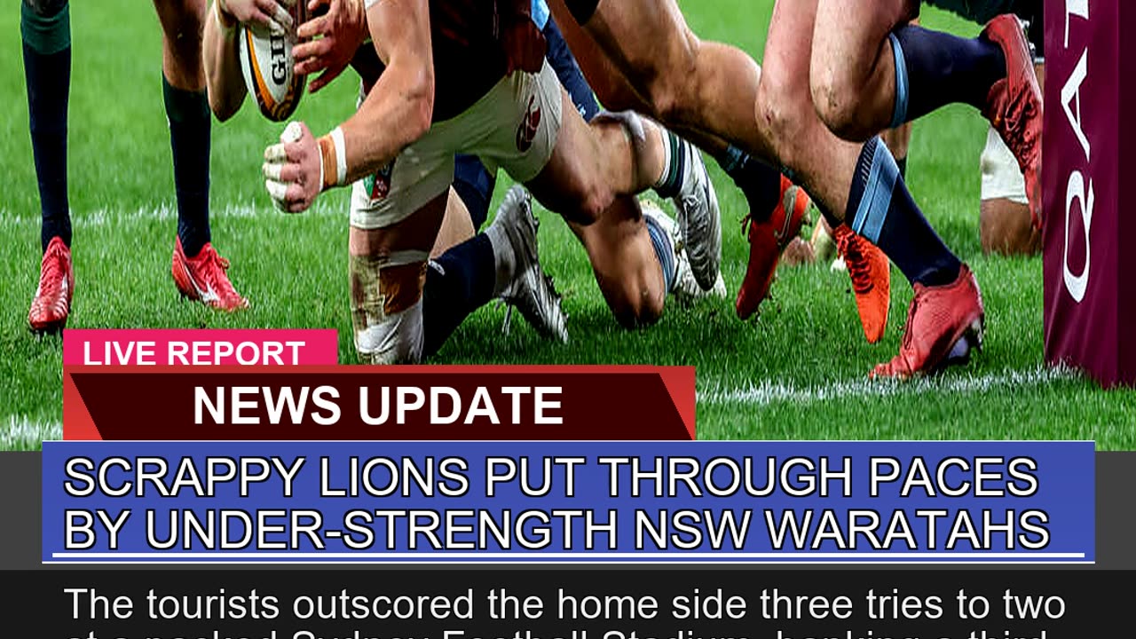 Scrappy Lions Put Through Paces by Understrength