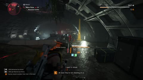 METRO RUINS Ctrl Pt / Sleipnir-Vector SBR /#Gameplay #Division2 #TomClancy #TomClancy #WZ RTX4070