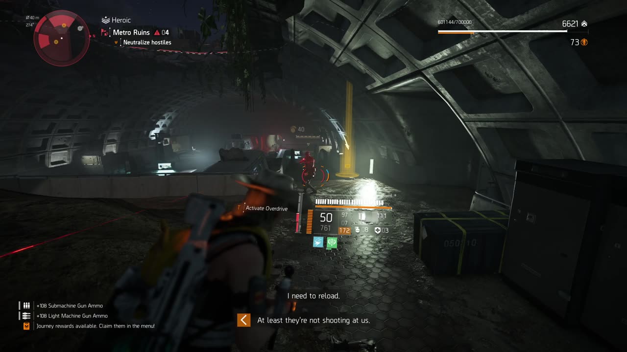 METRO RUINS Ctrl Pt / Sleipnir-Vector SBR /#Gameplay #Division2 #TomClancy #TomClancy #WZ RTX4070