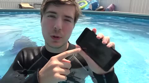 Spending 24 Hours Straight Under Water Challenge