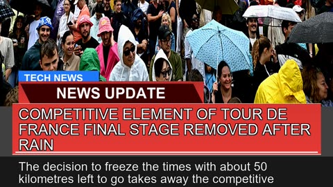 Competitive Element of Tour De France Final Stage