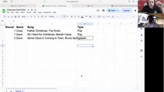 Christmas Music Playlist Draft: Mariah and Bruce