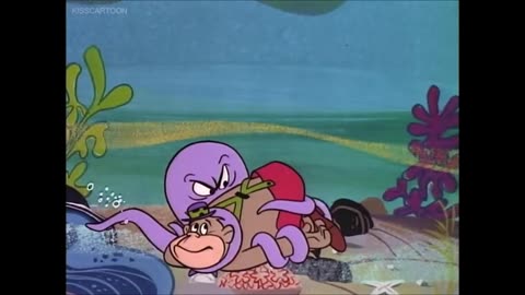 Magilla Gorilla: Deep sea doodle spanking scene