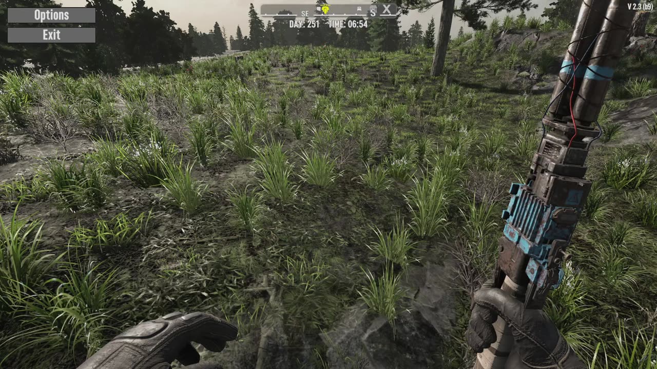 Let's Play some 7 Days to Die Lets try and do some stuff and drive this Motorcycle