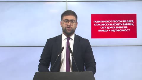 Манасиевски: Политичкиот прогон на Заев, Спасовски и Ахмети заврши